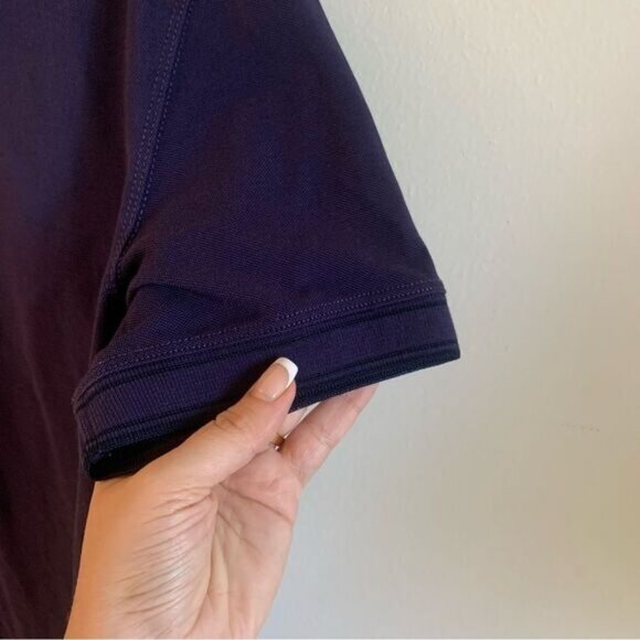 Hugo Boss Purple Polo Tee Shirt Regular Fit Size M - Picture 3 of 7